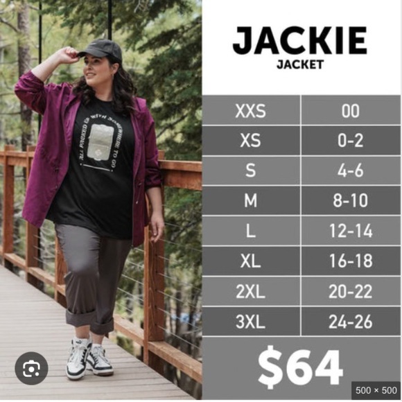 LuLaRoe Jackie jacket in beautiful green - Picture 6 of 7
